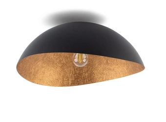 Lampa Sigma Solaris M plafon czarny/miedziany 40605