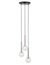 Lampa Sigma DAISY 3 srebrny/transparentny 40752