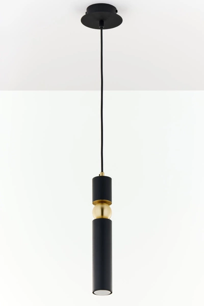 Nowoczesna Lampa wisząca ALAS wys. 120cm 1xG10 14W IP20 | Złoty