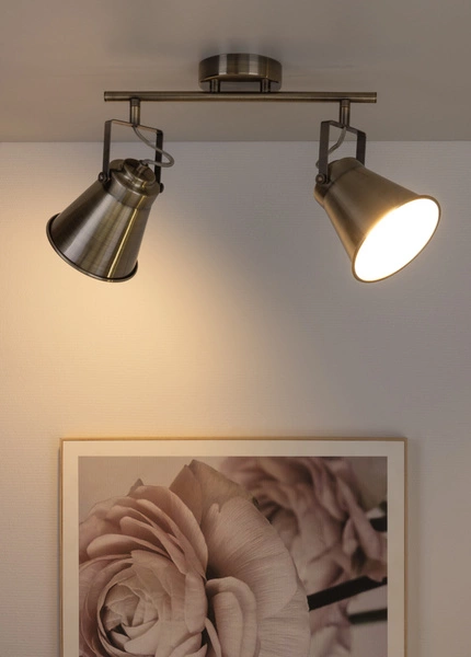 Lampa TEKLA listwa sufitowa 2 pkt patyna 2742211