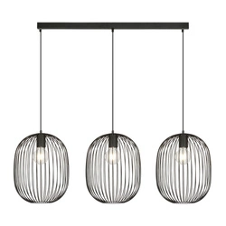 Lampa wisząca Emibig ONYX 3 BL 1304/3