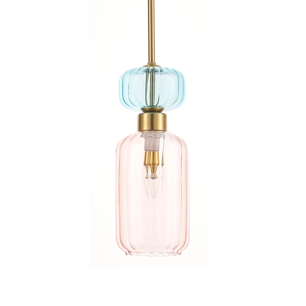 Lampa wisząca MOLLY PINK 1xE14