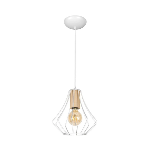 Lampa wisząca WILL WHITE 1xE27 MLP4179