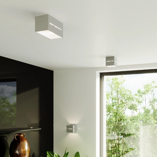 Nowoczesny kinkiet LOBO SL.0205 Szary 1xG9