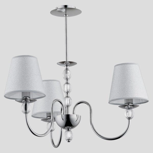 Lampa sufitowa ALFA EMMANUELLE CHROM 3xE14 52cm | 16713