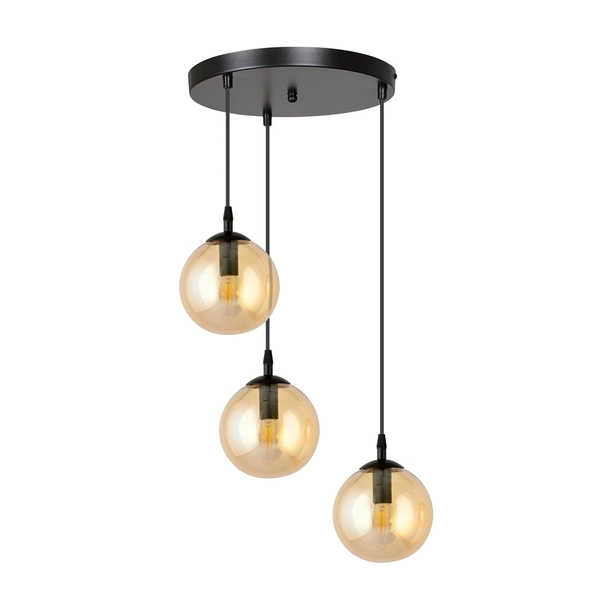 Lampa wisząca Emibig COSMO 3 BL PREMIUM MIODOWY 713/3PREM
