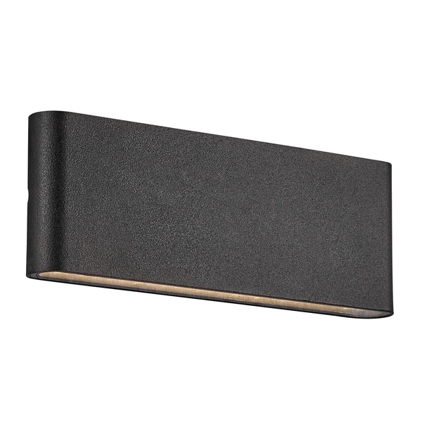 Kinkiet KINVER LED 3000K Biała ciepła Aluminium | Czarny