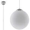 Lampa wisząca Sollux UGO 30  Stal, Szkło, Biały, 60W, SL.0264