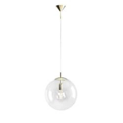 Aldex Lampa wisząca GLOBUS 562G10, złoty/transparentny, 1x60W E27