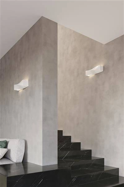 Kinkiet lakierowany SIGMA biały połysk