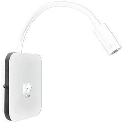 Lampka nocna BASE 8W+2W WHITE ML6351