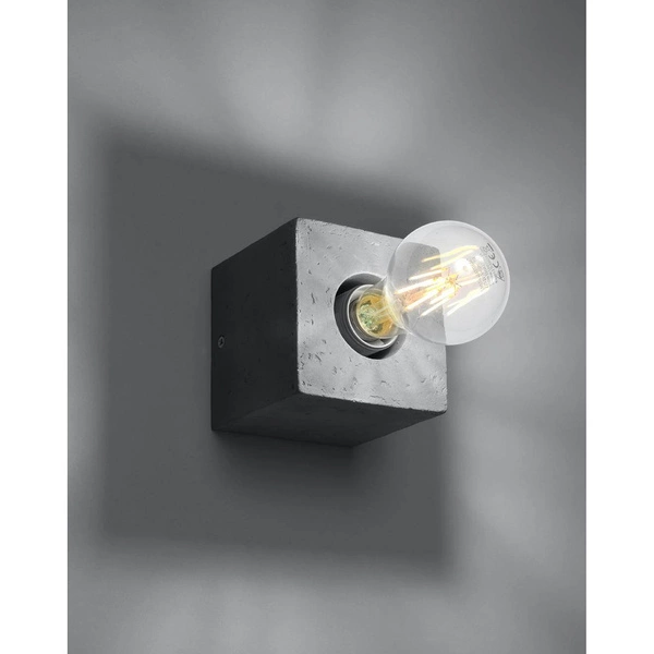 Kinkiet ARIZ, SL.0682, beton, 1x60W E27