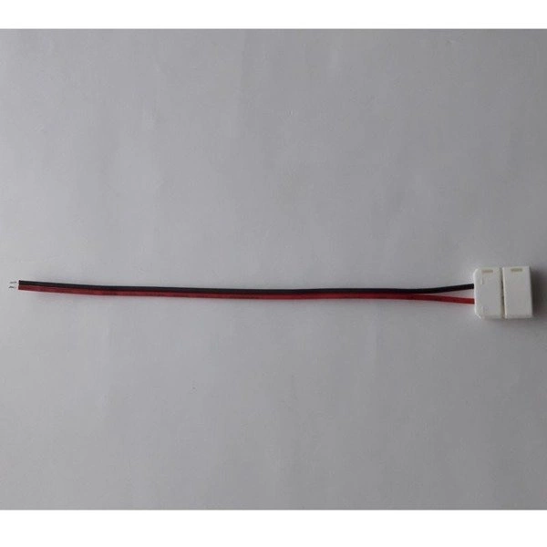 Złącze CLICK pojedyncze do taśmy 10mm + przewód