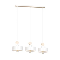 Lampa wisząca Emibig TUNISO 3 Biały 583/3