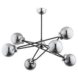 Lampa sufitowa ALFA SAGITO CHROM 6xE14 60cm | 25616