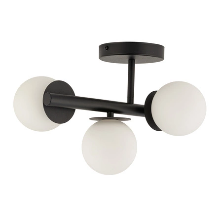 Lampa Sigma AVOLA plafon 3 kulki czarne/białe 40790