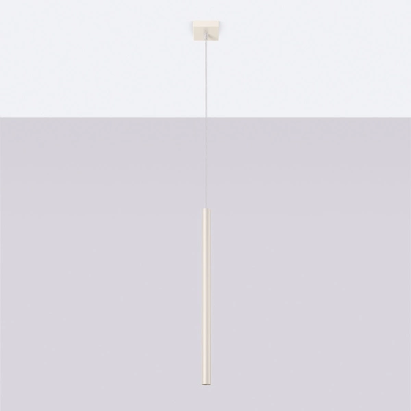 Lampa wisząca PASTELO 1 beżowa