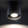 Plafon Sollux ORBIS 1 Czarny 12W LED, SL.0016