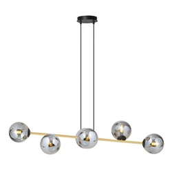Lampa wisząca Emibig GRAVITY 6 BL GRAFIT 1237/6