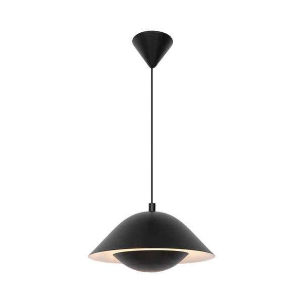 Lampa wisząca FREYA E27 40W Metal | Czarny