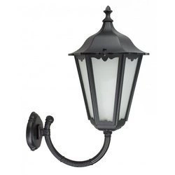 Klasyczny kinkiet zewnętrzny Retro Maxi K 3012/1/BD G | czarny