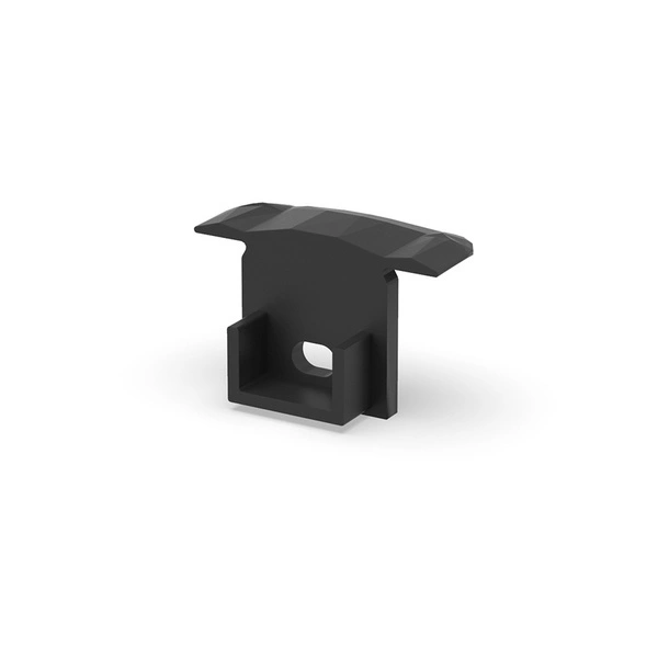 Zaślepka końcowa P18-1 do profilu LED komplet | czarny