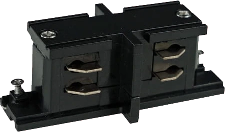 8030 ŁĄCZNIK PROSTY TRÓJOBWODOWY CZARNY