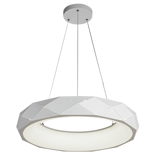 Lampa wisząca REUS, biała, 36W LED, barwa neutralna 4000K