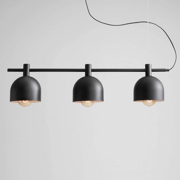 Aldex Lampa wisząca BERYL 3, 976E_1, czarna, 3x60W E27