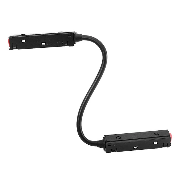 Łącznik elastyczny szyn magnetycznych 48V | czarny