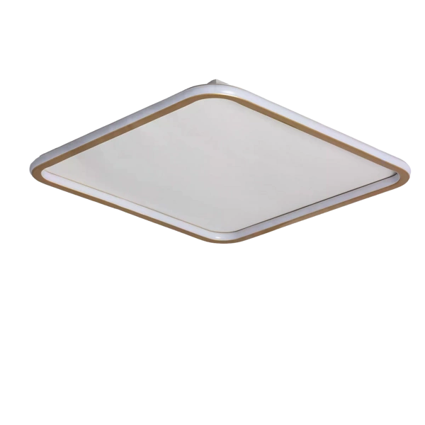 Plafon LED 40W Kwadratowy Złoty CCT 3000K/4000K/6000K 60x60cm Abruzzo Angelo