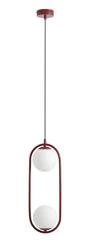 Aldex LAMPA WISZĄCA RIVA 2 RED WINE 1086H15