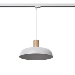 Lampa wisząca INDY biała E27 3000K 7,5W 620lm