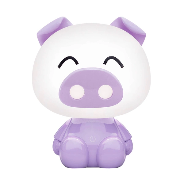 KDR-603B-PE LAMPA STOŁOWA ŚWINKA FIOLETOWA/PURPLE