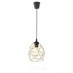 GALAXY BLACK/GOLD LAMPA WISZĄCA 1 PŁ MAŁA 3456