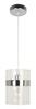 Lampa wisząca BRANDO 31-28044 chrom/transparentny 1x60W E27