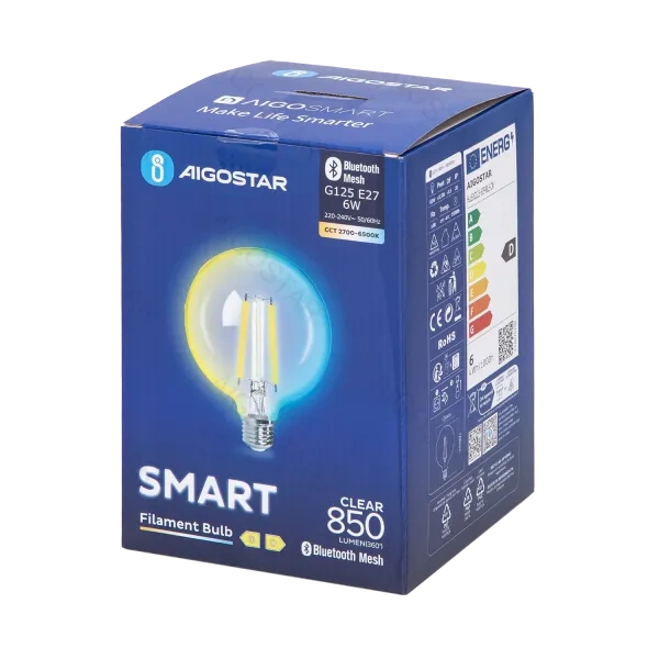 Inteligentna żarówka Bluetooth Mesh G125 6W CCT