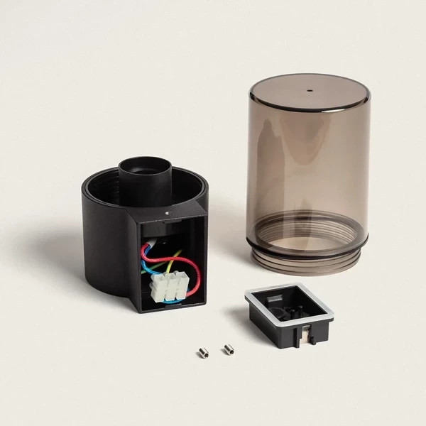 Kinkiet Ścienny zewnętrzny Czarny Abruzzo Pietro E2718cm