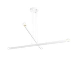 Aldex Lampa wisząca TUBO 4, 1072L, biała, 4x40W E14