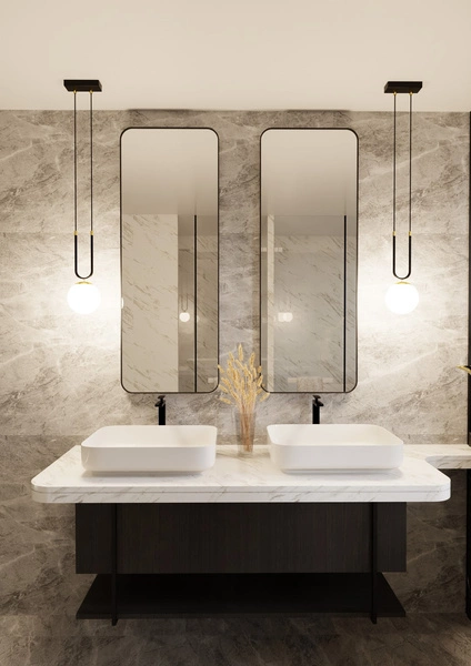 Lampa wisząca Emibig GLAM 1 Czarny/OPAL 1112/1