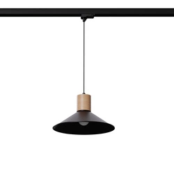 Lampa wisząca JAGA czarna E27 4000K 7,5W 690lm