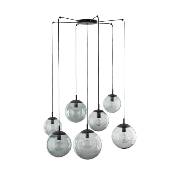 ESME GRAPHITE LAMPA WISZĄCA 7 PAJAK 5385