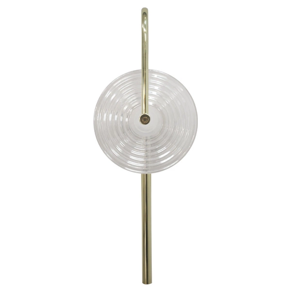 Kinkiet Plato transparentny LED CCT