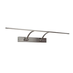 Kinkiet Camila dł. 75cm 13,5W LED ciepła biel 3000K | nikiel