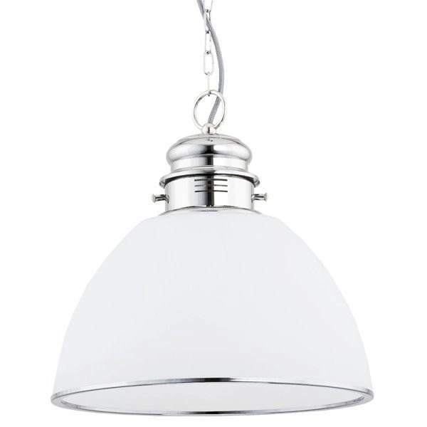 lampa wisząca nad stół Andy chrom śr. 39cm