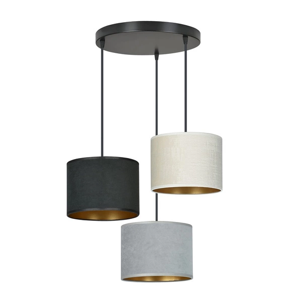 Lampa wisząca Emibig HILDE 3 BL PREMIUM MIX 1055/3PREM