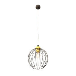 Lampa wisząca Emibig NANDO 1 BL GOLD 1368/1