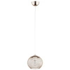 Lampa kula miedź CROSS NET 19cm
