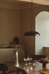 Lampa wisząca VERSALE E27 40W Metal | Czarny