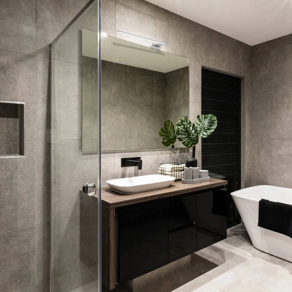 Kinkiet chrom SHINE prawy 45cm RH